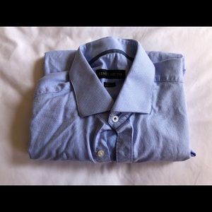 Vince Camuto Blue and white Dress Shirt
